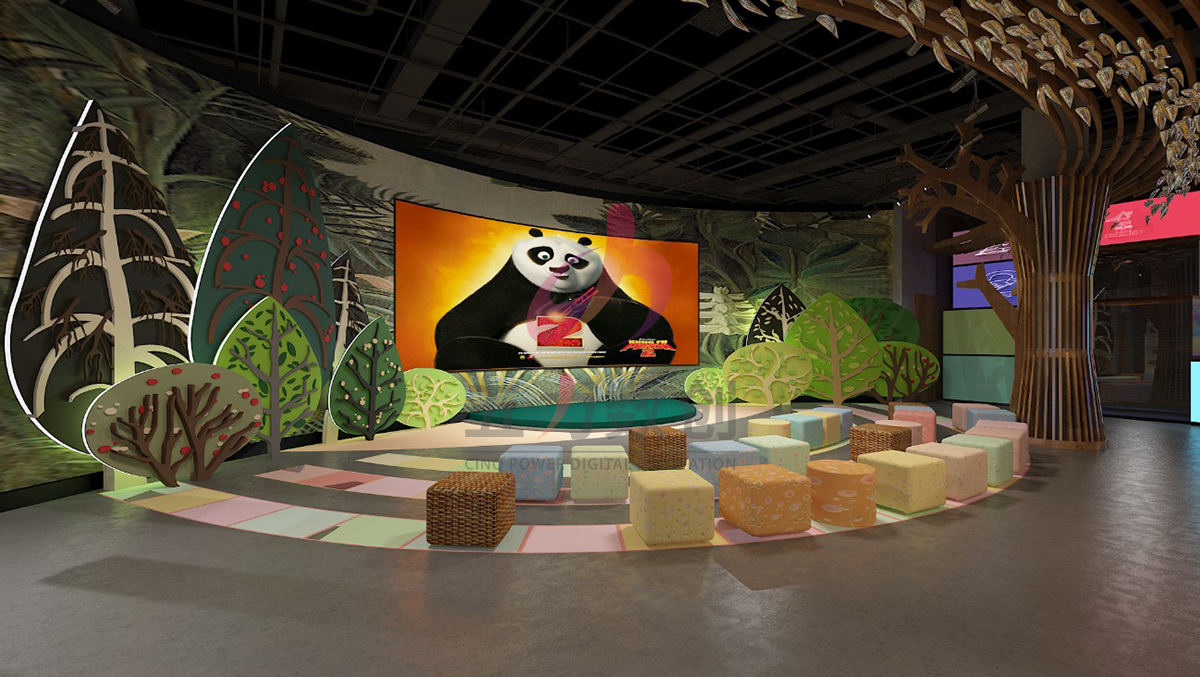 四川科技館動(dòng)漫展廳